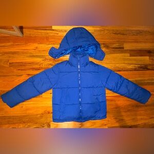 GARAGE COOL BLUE WINTER PUFFER, Size M